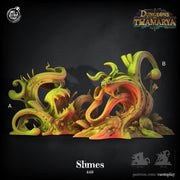 Slime Miniature - resin tabletop miniature front view