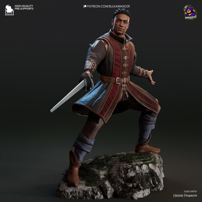 Wyll Figure - Baldur's Gate 3 - Alternate view 2