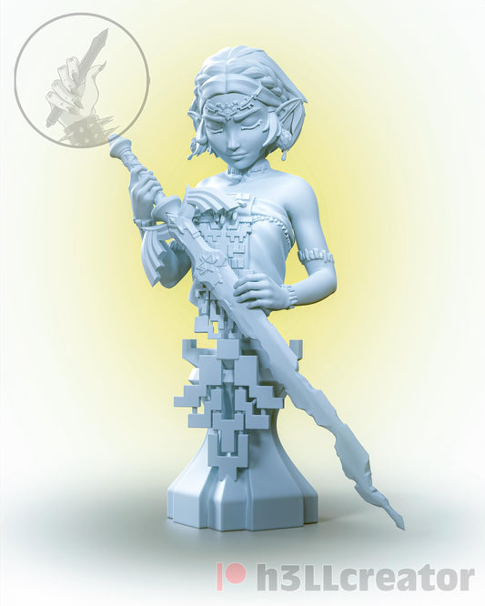 Zelda Legend of Zelda Bust