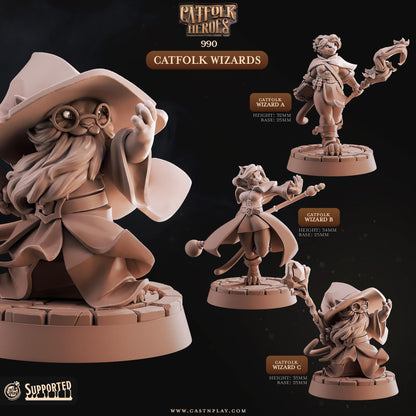 Tabaxi Wizard Miniature