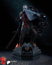 Strahd von Zarovich Curse of Strahd Figure - resin tabletop miniature front view