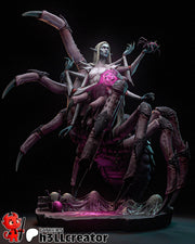 Lolth Figure - resin tabletop miniature front view