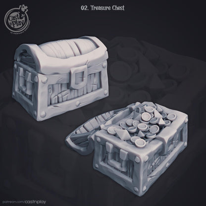 Treasure Chest Scatter Terrain