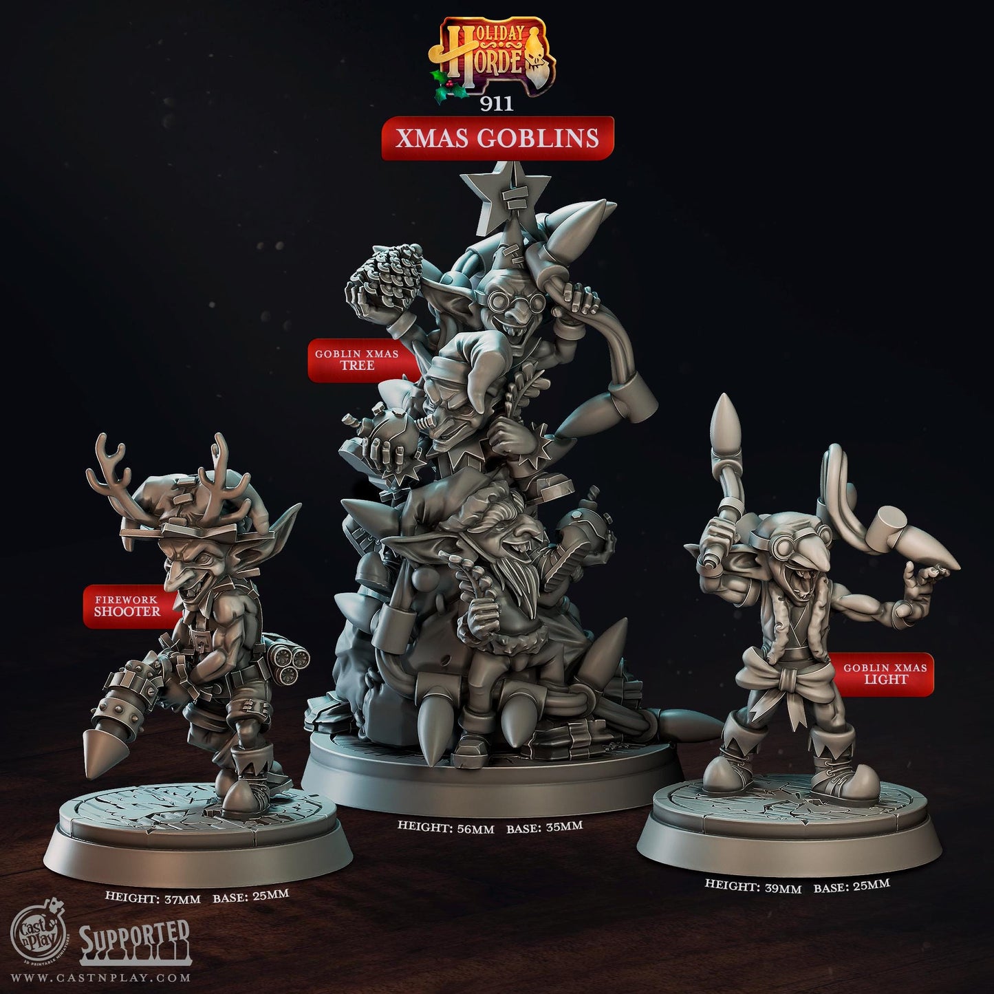 Goblin Gunslinger Miniature