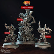 Goblin Gunslinger Miniature - resin tabletop miniature front view