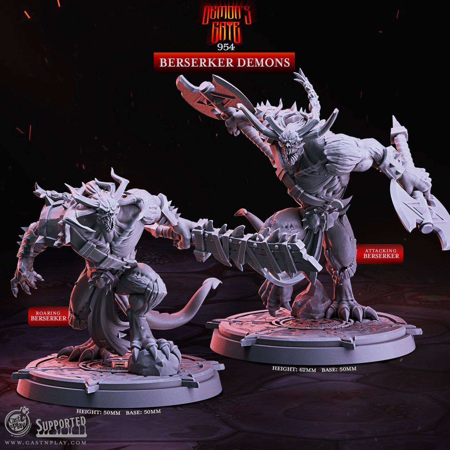 Demon Enemy Miniature