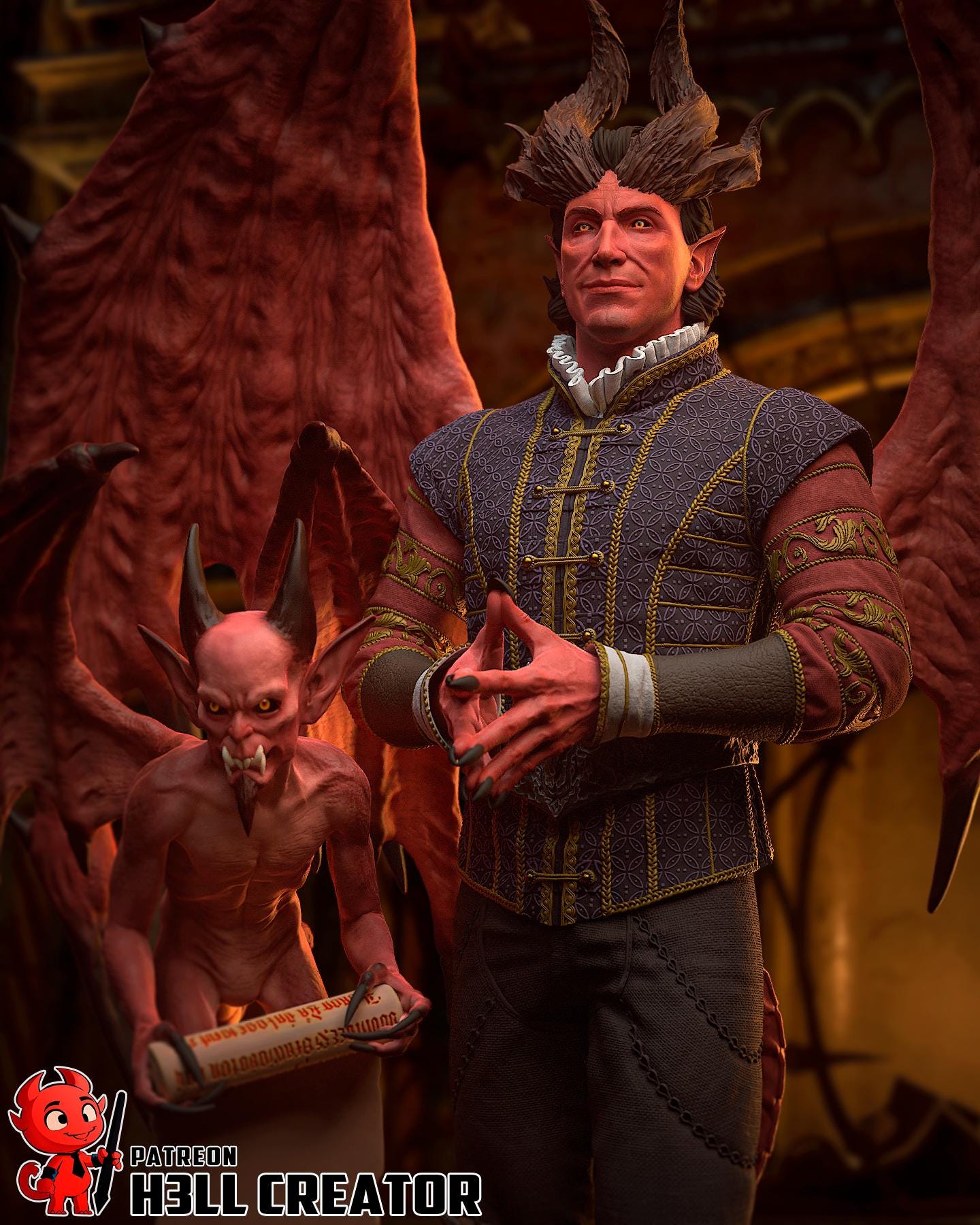 Raphael Figure - Baldur's Gate 3 - Alternate view 8