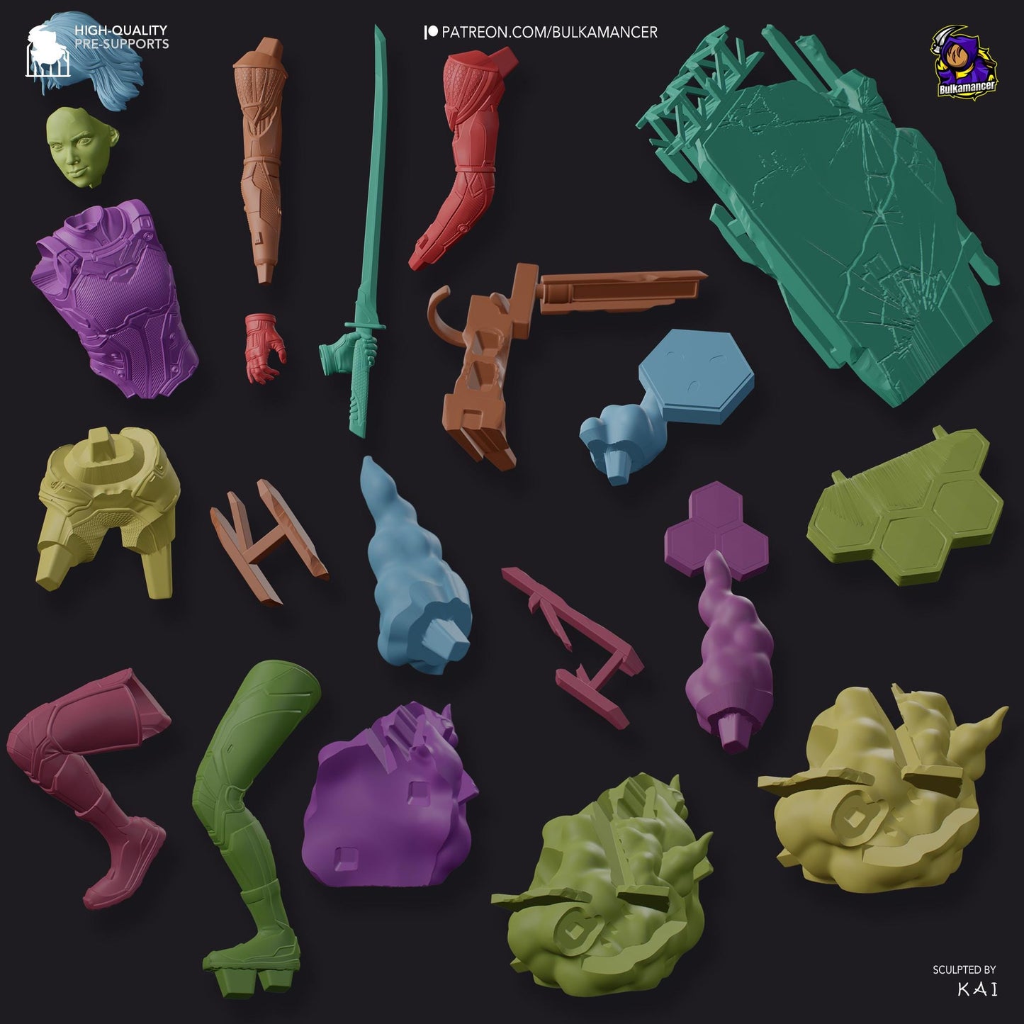 Mio and Zoe Split Fiction Diorama Figurine FAN MADE