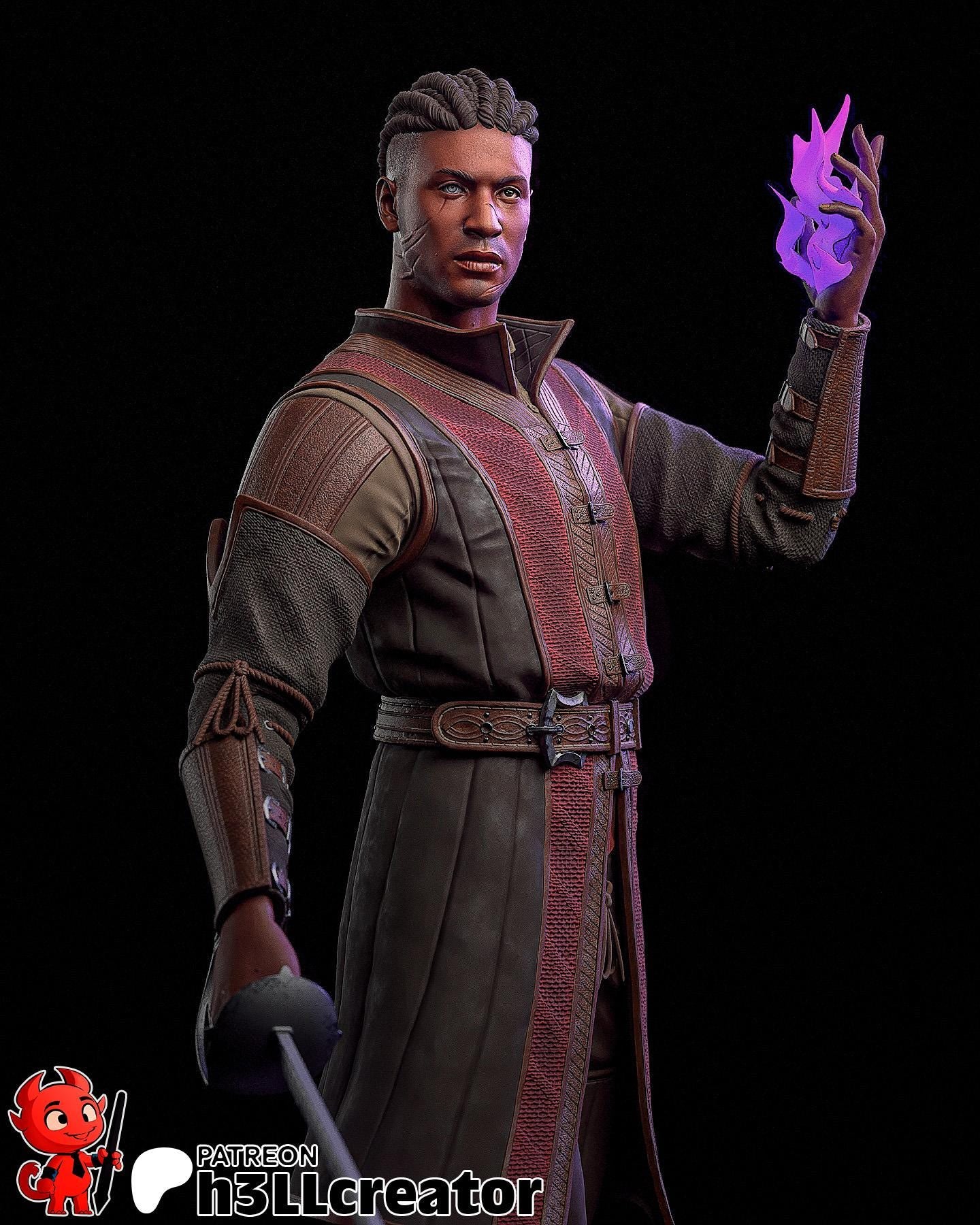 Wyll Figure - Baldur's Gate 3 - Alternate view 2