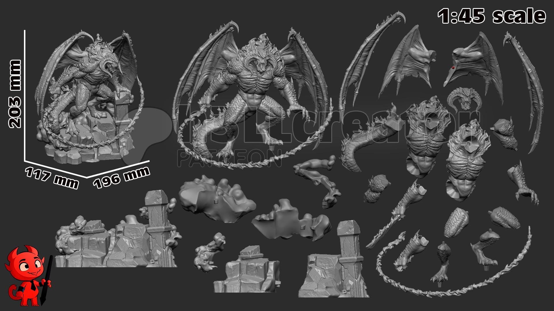 Balrog Figure - The Lord of the Rings - Alternate view 6
