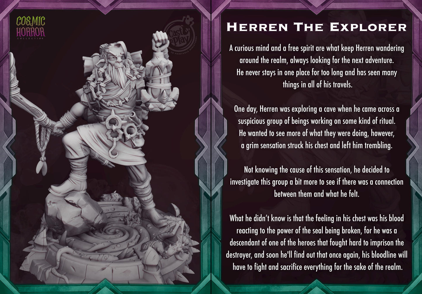 Wizard Miniature - Alternate view 3
