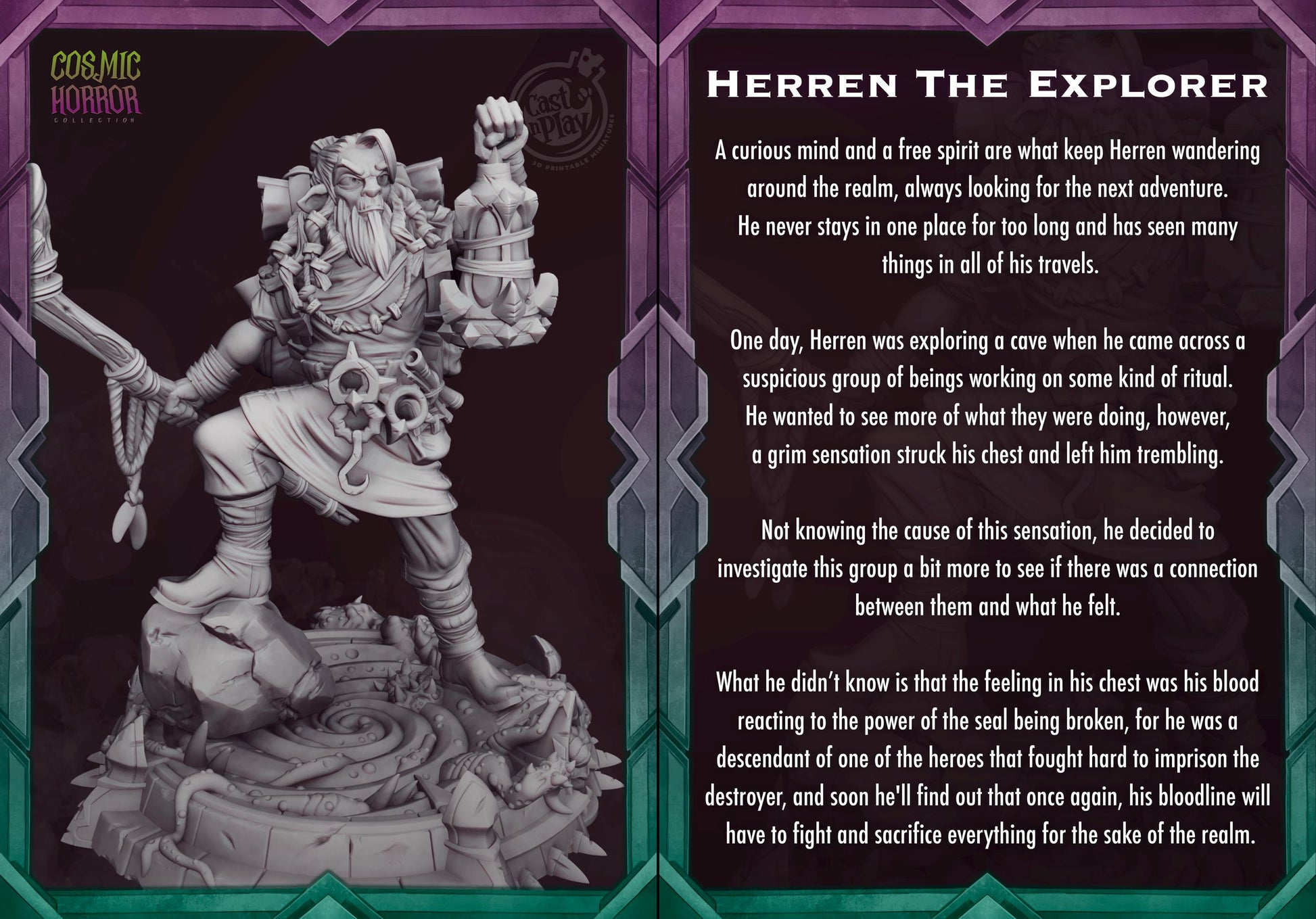Wizard Miniature - Alternate view 3