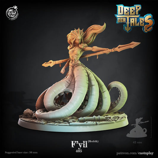 Merfolk Miniature