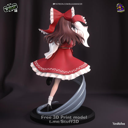 Reimu Hakurei Touhou Project Figure - Alternate view 2