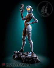 EDI Figure - Mass Effect - resin tabletop miniature front view