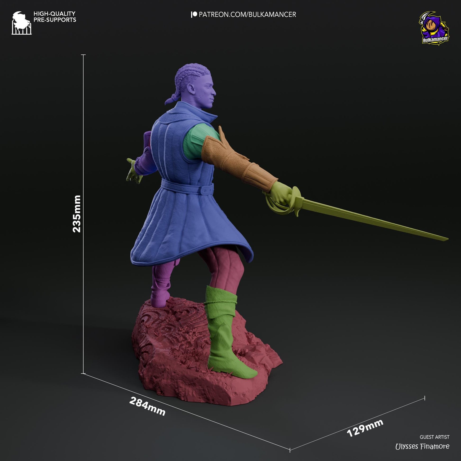 Wyll Figure - Baldur's Gate 3 - Alternate view 7