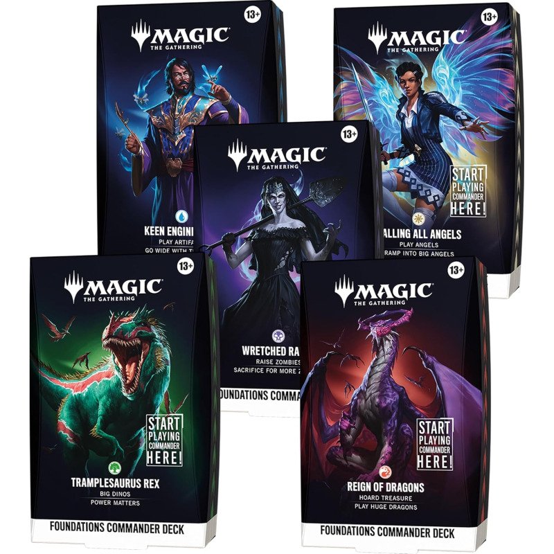 Magic: The Gathering Foundations Starter Commander Deck - Wretched Ranks - EN preorder product image