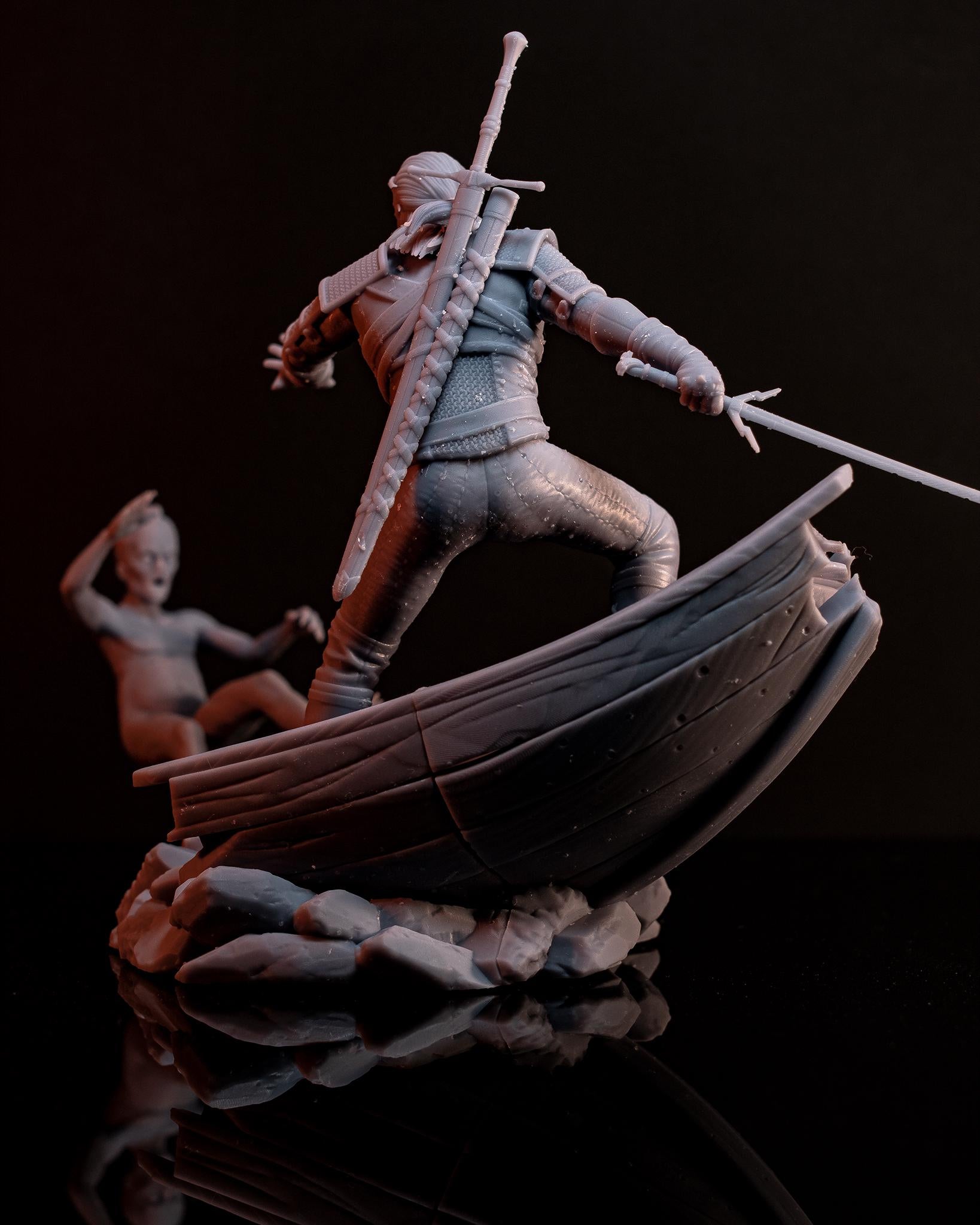 Geralt of Rivia The Witcher Figure - Alternate view 6