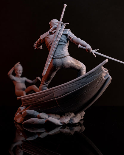 Geralt of Rivia The Witcher Figure - Alternate view 6