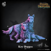 Animal Companion Dog Miniature - resin tabletop miniature front view