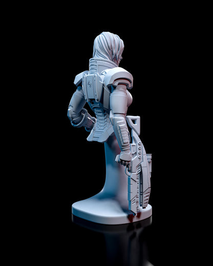 Commander Shepard female Bust - Mass Effect - Alternate view 4