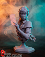 Sciel Bust - Clair Obscur: Expedition 33 - resin tabletop miniature front view