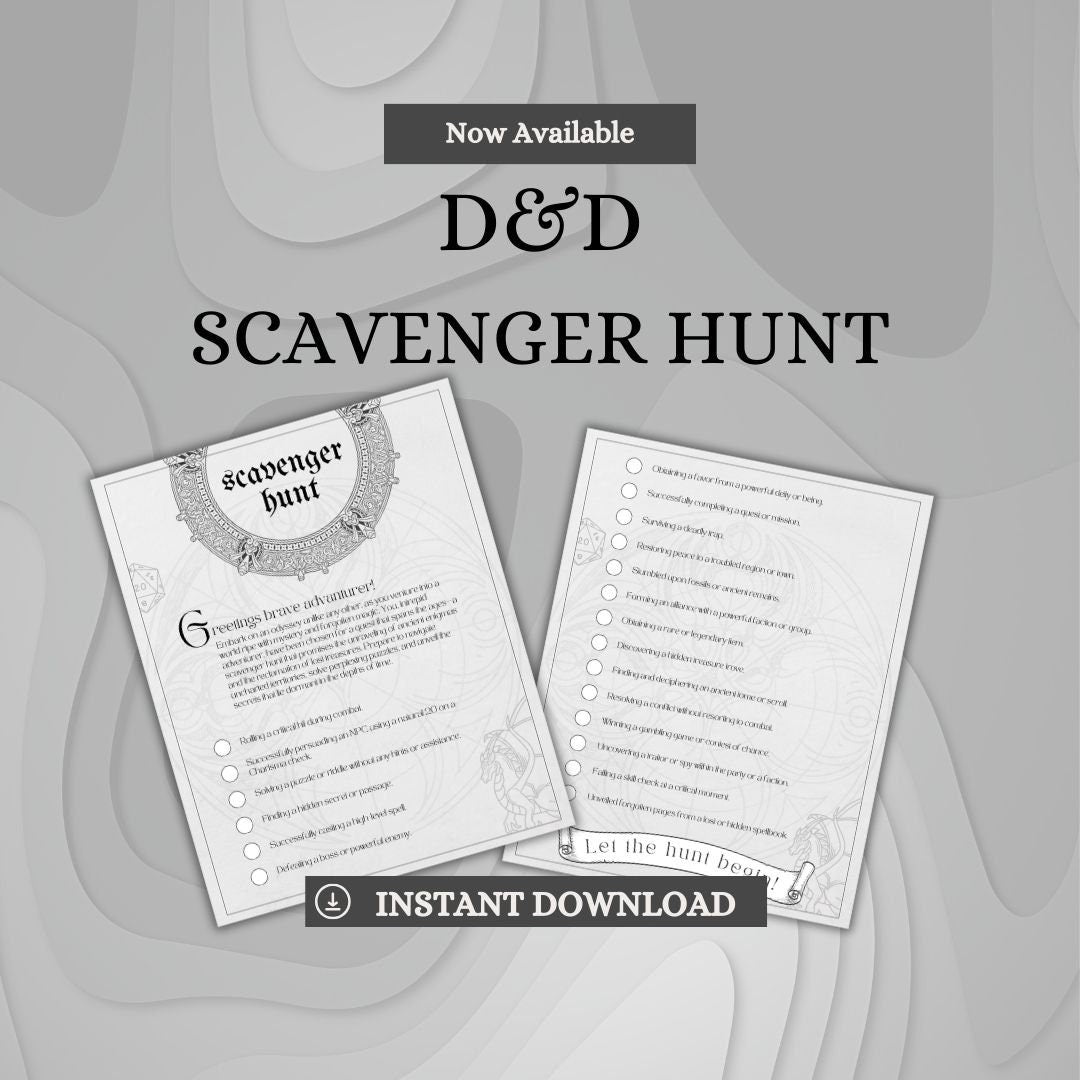 Scavenger Hunt
