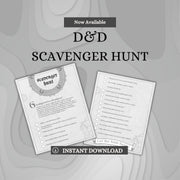 Scavenger Hunt - digital download preview