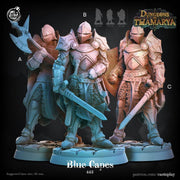 Knight Miniature - resin tabletop miniature front view