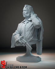 Harry Disco Elysium Bust - resin tabletop miniature front view