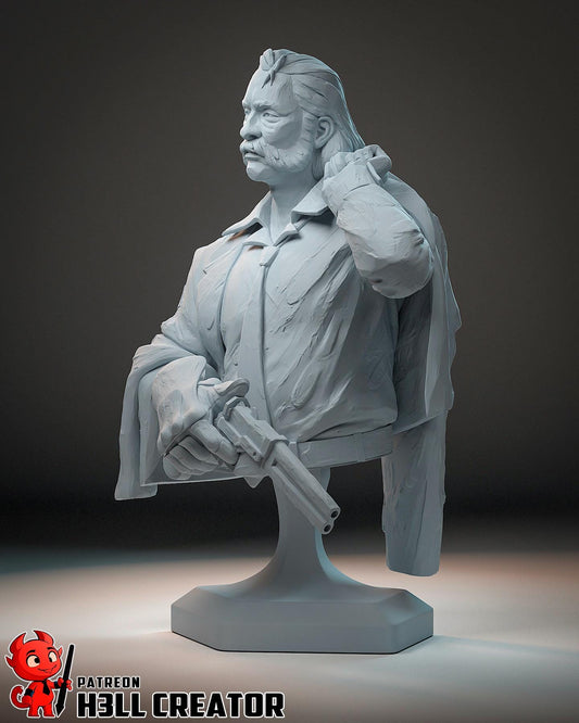 Harry Disco Elysium Bust