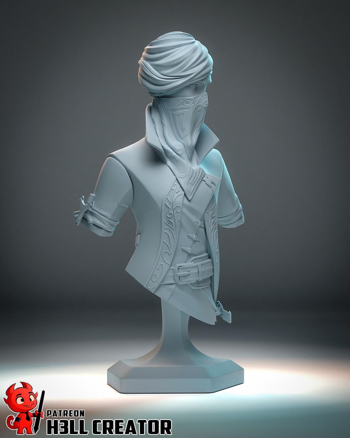 Emily Dishonored 2 Bust Resin Figurine FAN MADE