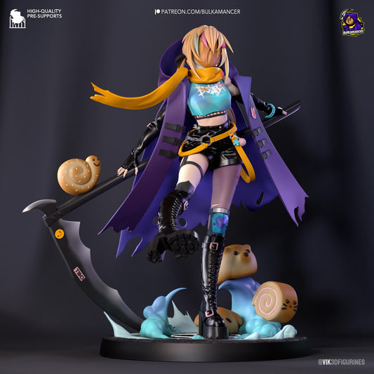 Bulka Crustreaper Resin Miniature Figurine Game Character Unbreadable Gift for Him Her Birthday Gift Anime FAN MADE