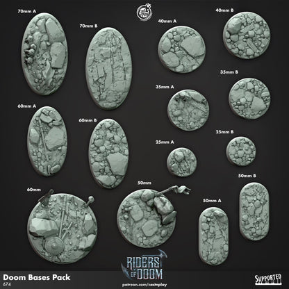 Riders of Doom Bases Set