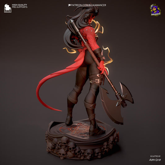 Karlach Resin Miniature Figurine Game Character Baldur's Gate 3 Gift for Him Her Birthday Gift Anime