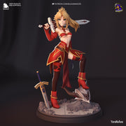 Mordred Fate Figure - resin tabletop miniature front view