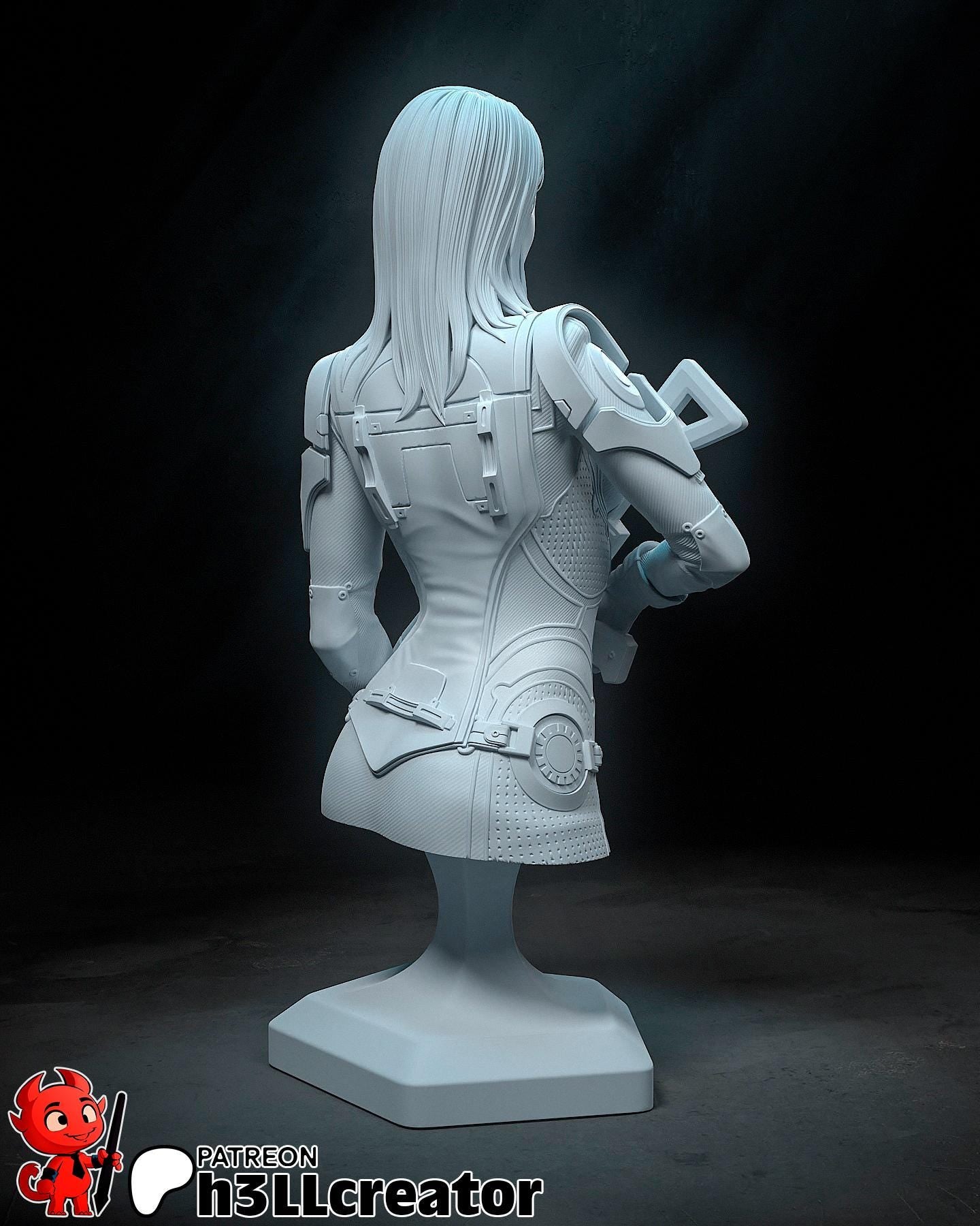 Ashley Williams Bust - Mass Effect - Alternate view 3
