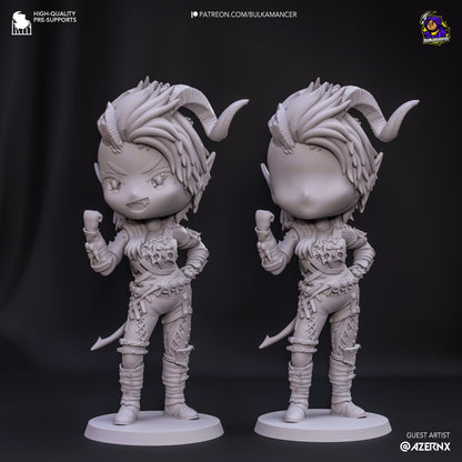 Karlach Chibi Figure - Baldur’s Gate 3 - Alternate view 3