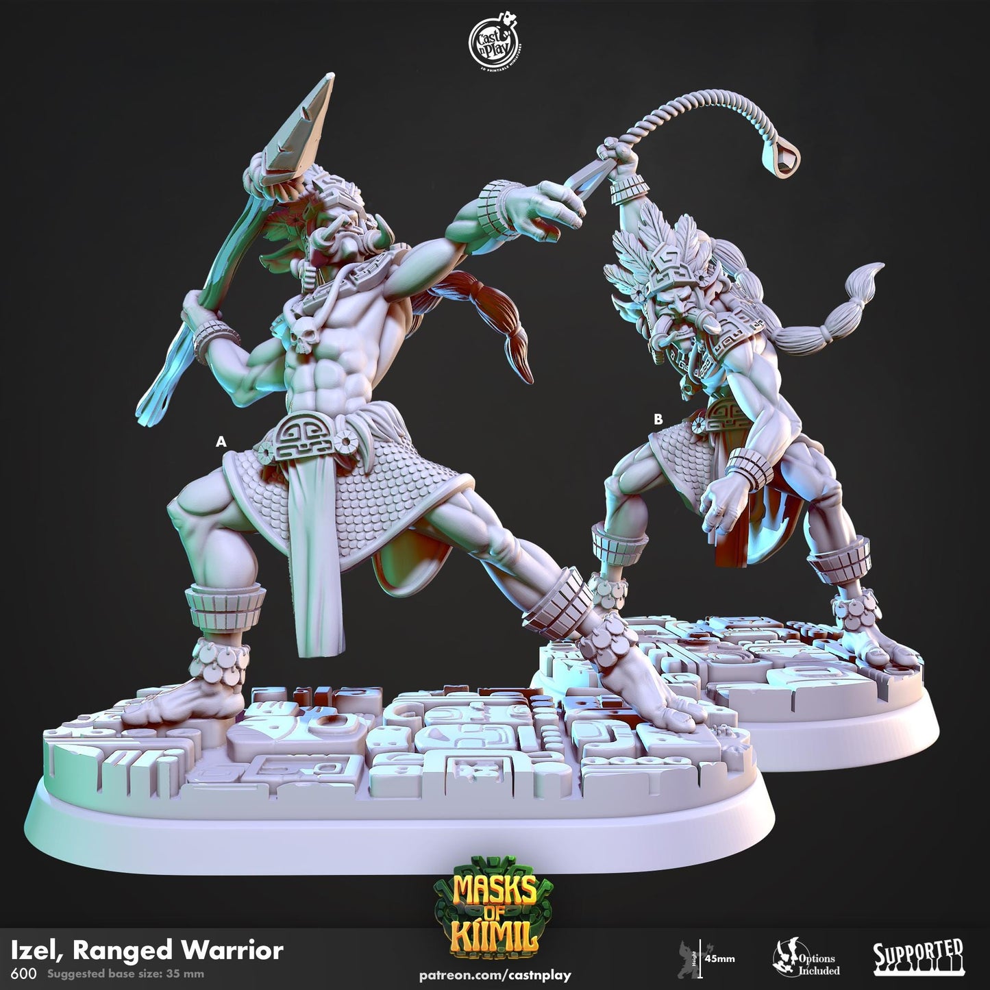 Troll Warrior Miniature