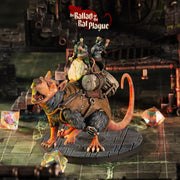 Ratfolk Miniature - resin tabletop miniature front view