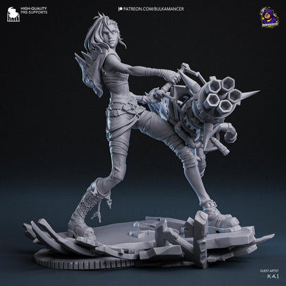 Jinx Fractured Figure - Arcane - Alternate view 5