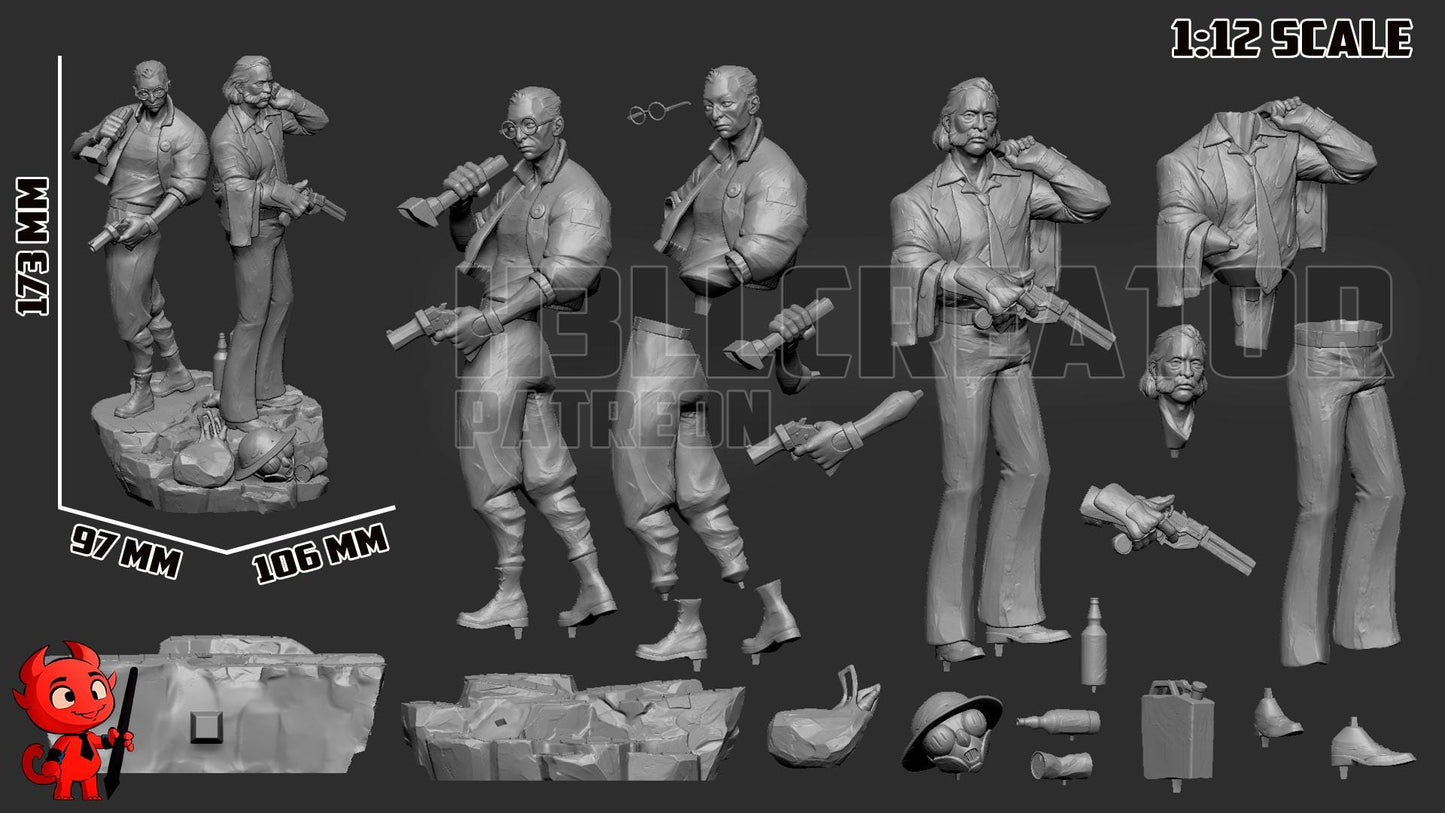 Harry and Kim Disco Elysium Figure - Alternate view 8