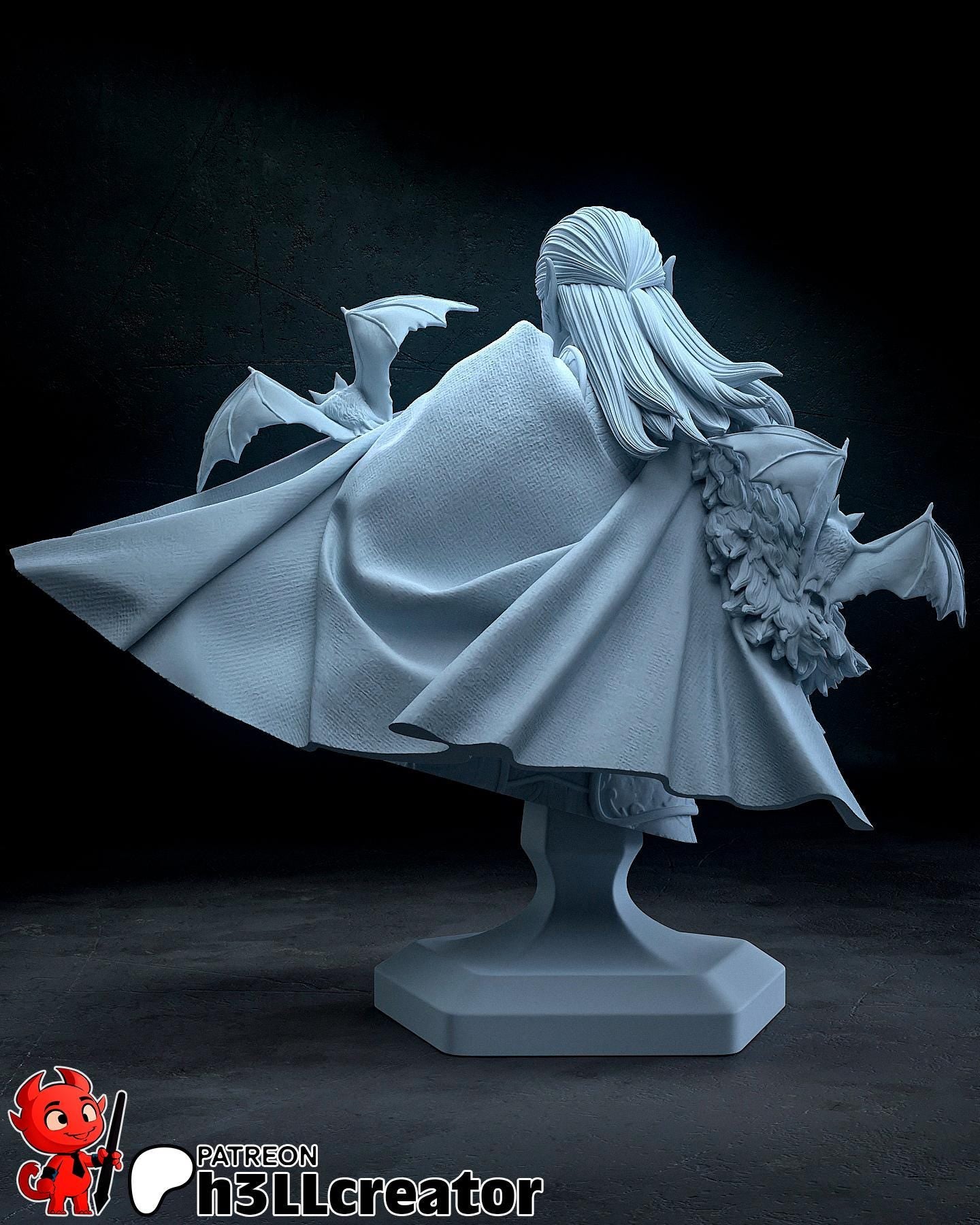 Strahd von Zarovich Curse of Strahd Bust - Alternate view 3