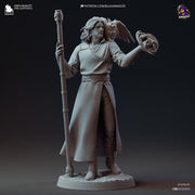 Gale Figure - Baldur's Gate 3 - resin tabletop miniature front view