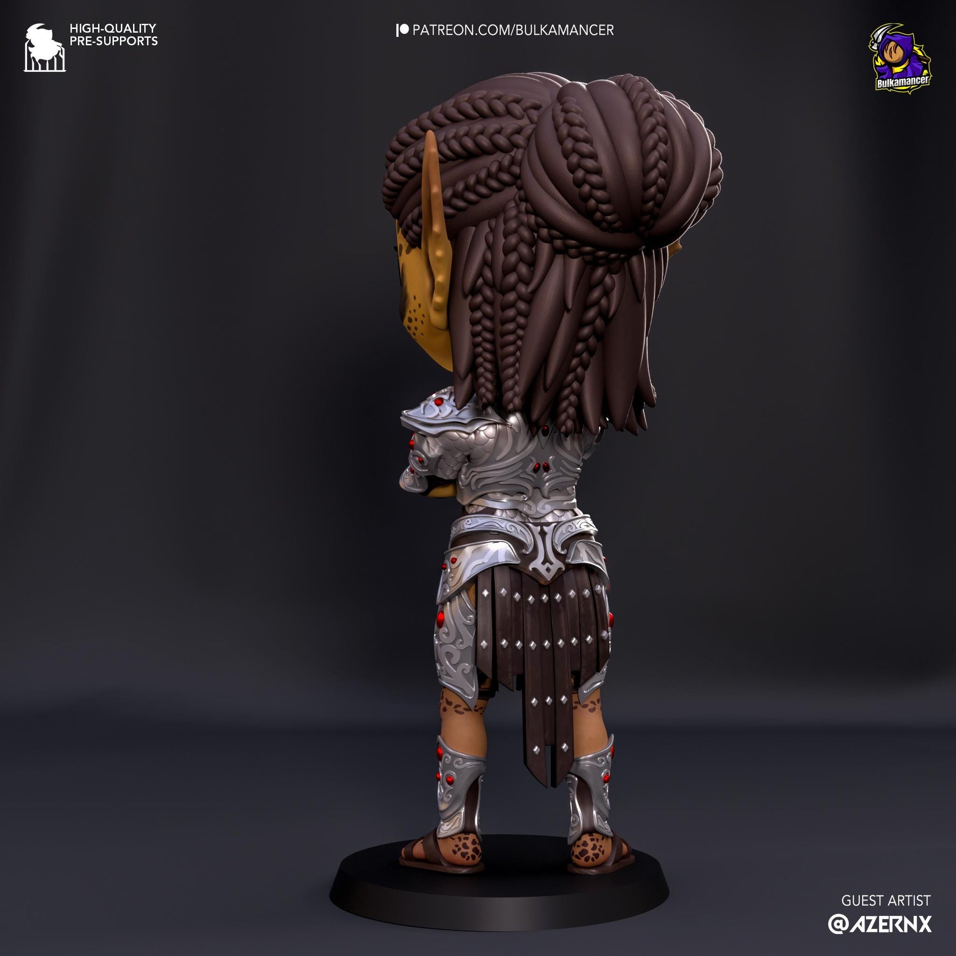 Lae'zel Chibi Figure - Baldur's Gate 3 - Alternate view 3