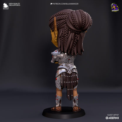 Lae'zel Chibi Figure - Baldur's Gate 3 - Alternate view 3