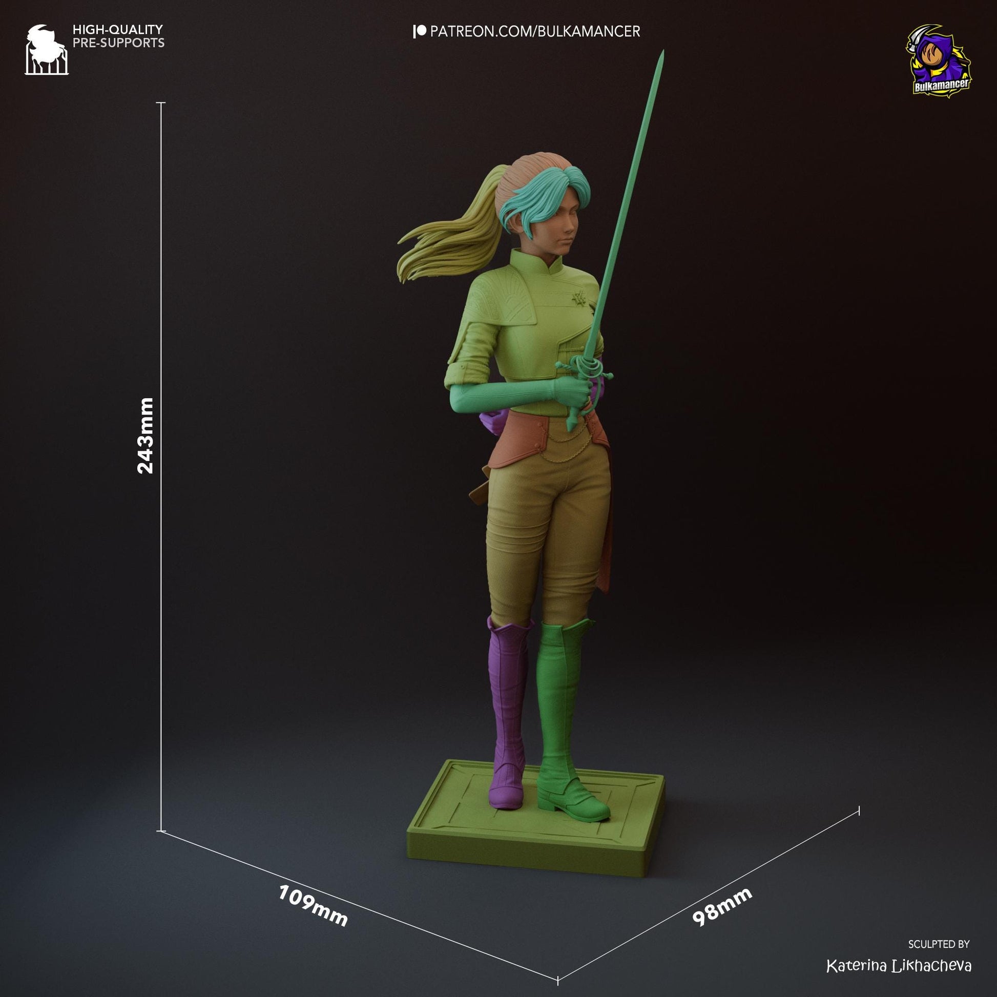 Maelle Figure - Clair Obscur: Expedition 33 - Alternate view 7