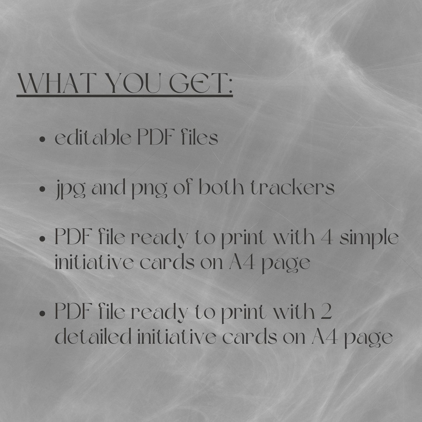 Fillable Initiative Tracker Cards - Alternate view 3