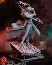 Dante Devil May Cry 4 Figure - resin tabletop miniature front view