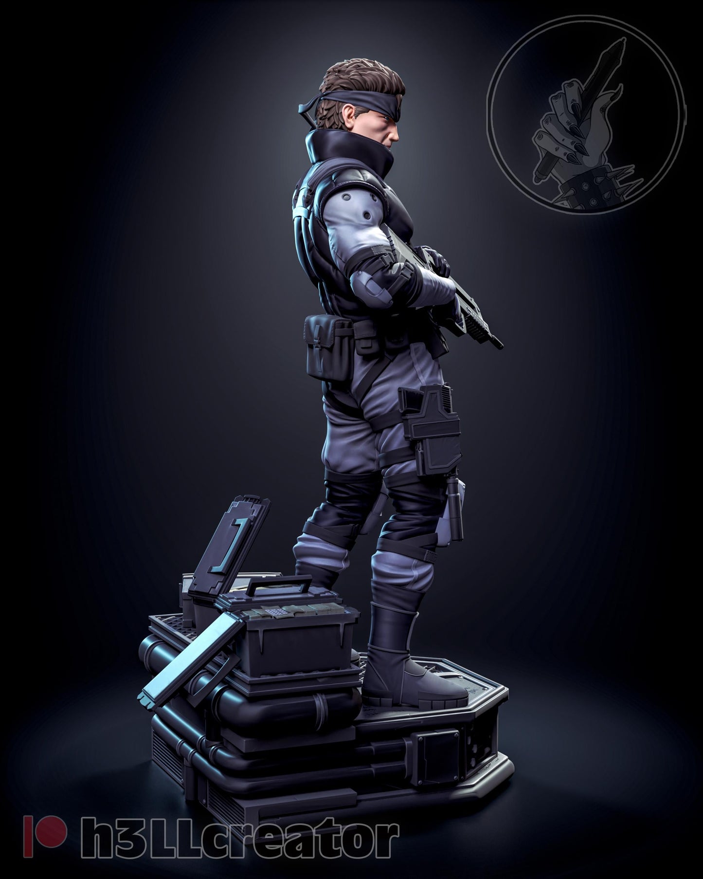 Solid Snake Metal Gear Solid Figure - Alternate view 2